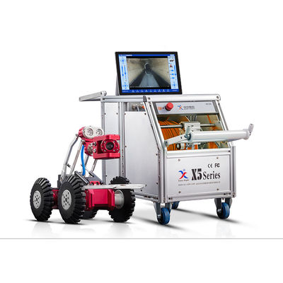 calidad  Vandal Proof Robotic CCTV Rainfall Inspection Camera with 300m Electrical Cable Reel fábrica